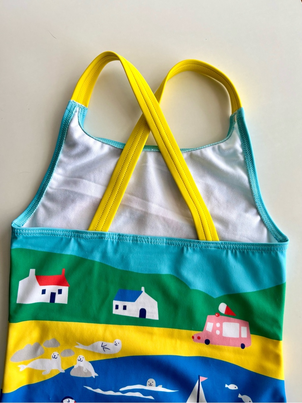 Mini Boden Seaside One‑Piece Swimsuit — 4–5Y / 110 cm - Picture 12 of 12